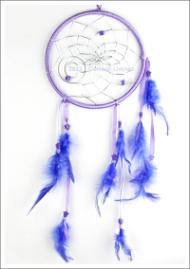 Large Purple Dreamcatcher - Click Image to Close